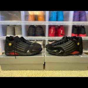 2x Jordan 14 last shot (1999 & 2005)
